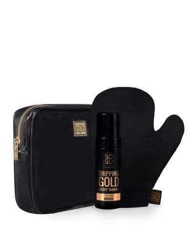 SOSU Dripping Gold Perfect Pair Ultra Dark Luxury Tanning Mousse Gift Set